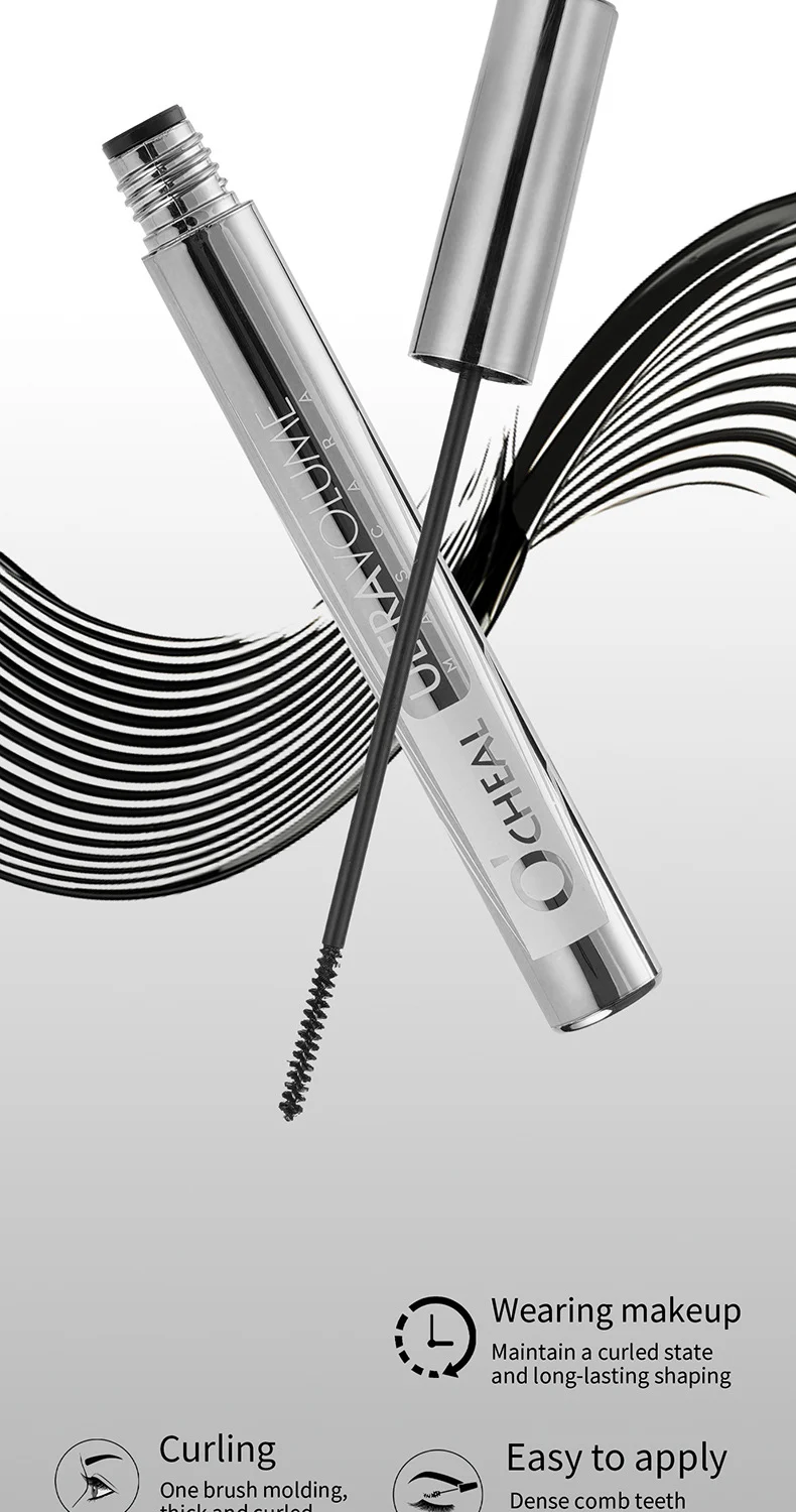 Waterproof Volumizing Mascara Natural Lengthening Curling Long-Lasting Smudge Proof 5 waterproof volumizing mascara natural lengthening curling sit by9bhusp desc 5