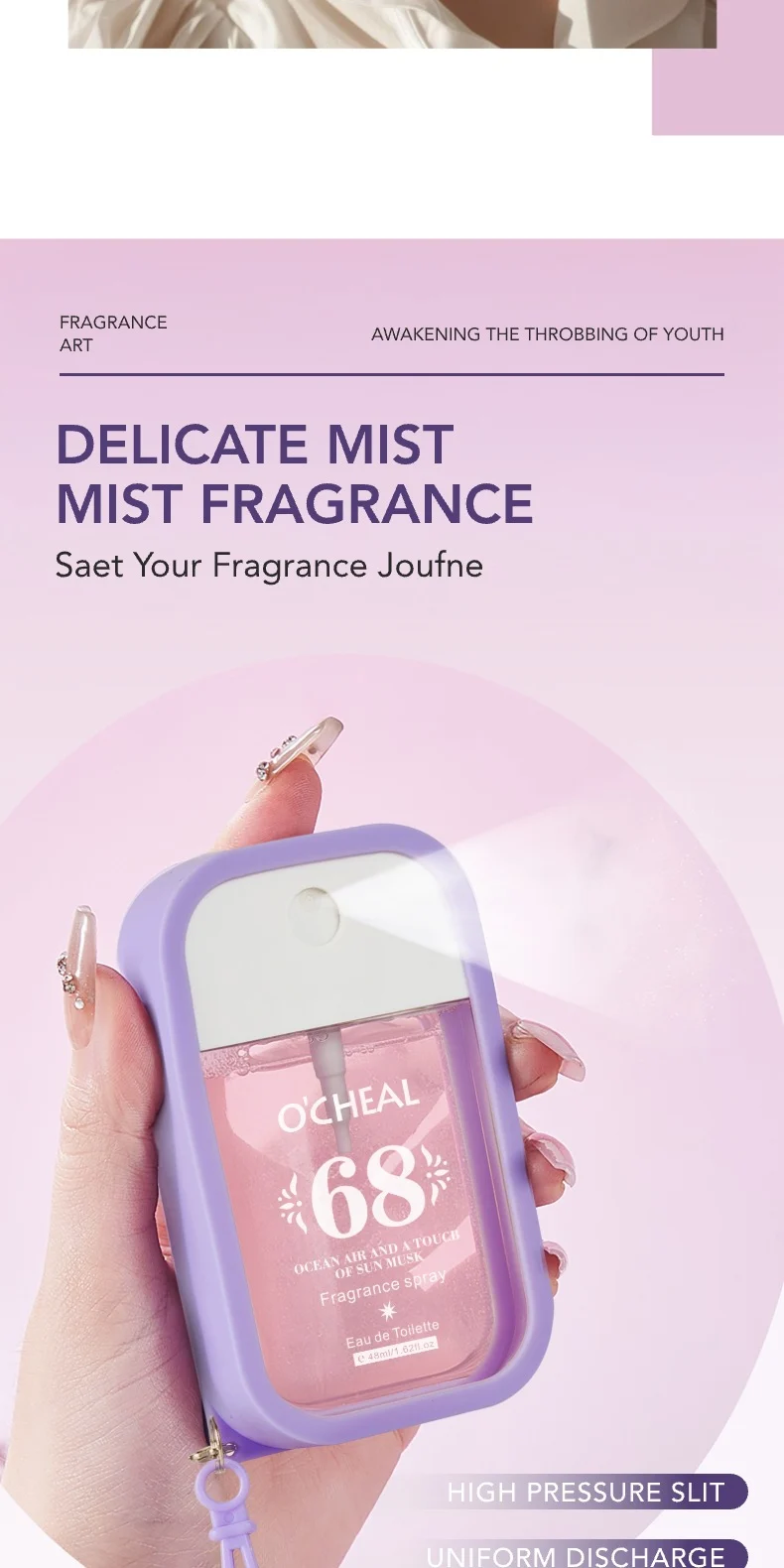 Women's Perfume Spray Long Lasting Fragrance 48ml Fresh Floral Scent 9 womens perfume spray long lasting fragrance 48ml sit yr4v78yt desc 9